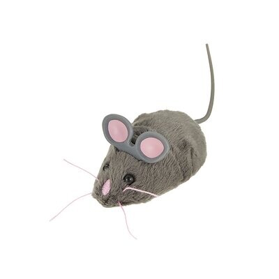 Robotic Gray Mouse Cat Toy