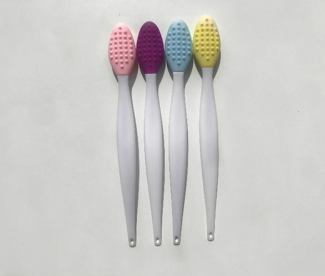 Lip scrub brushes