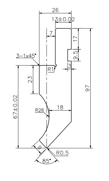 P3 - SMALL GOOSENECK PUNCH