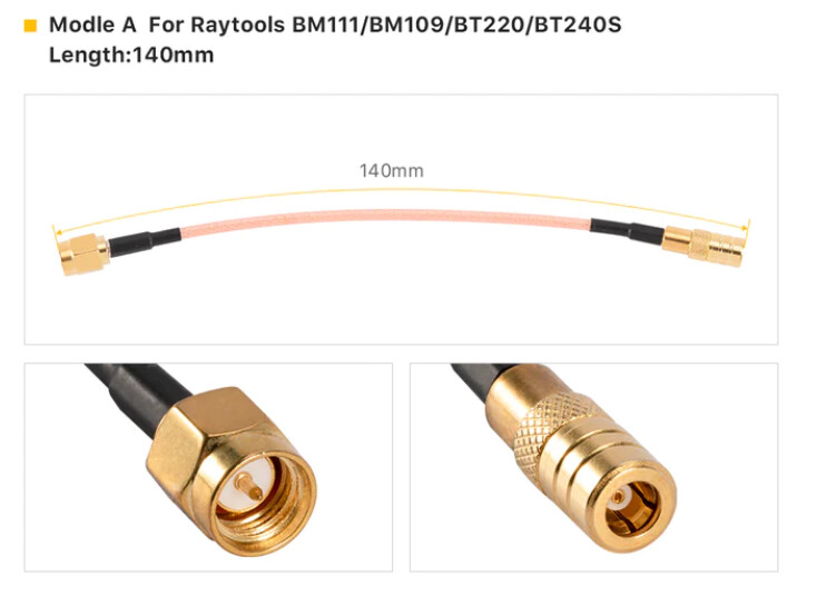 MODEL A - RF Cable/Capacitance Signal Amplifier Cable