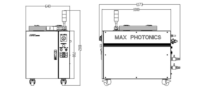 MAXPHOTONICS - [5000W-6000W SINGLE MODULE] - CW Fiber Laser
