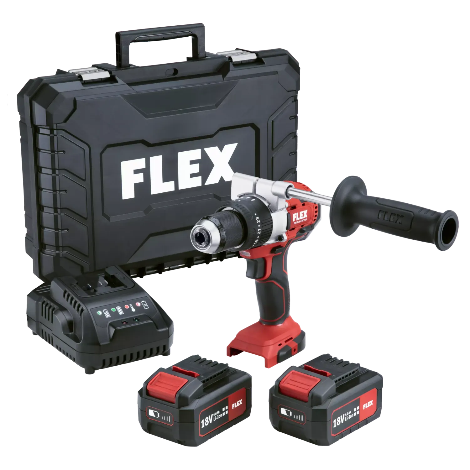 FLEX PD 2G 18.0 - EC FS55BC/5.0 - 2 Speed Hammer Drill/Driver - 18V
