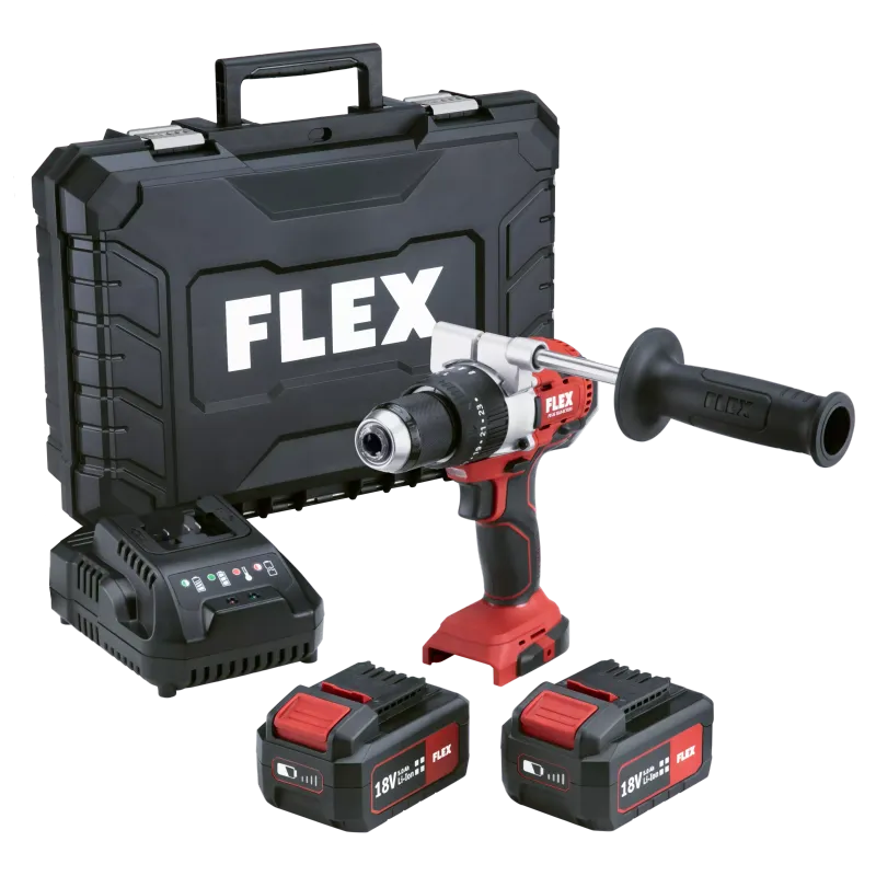 FLEX PD 2G 18.0 - EC FS55BC/5.0 - 2 Speed Hammer Drill/Driver - 18V
