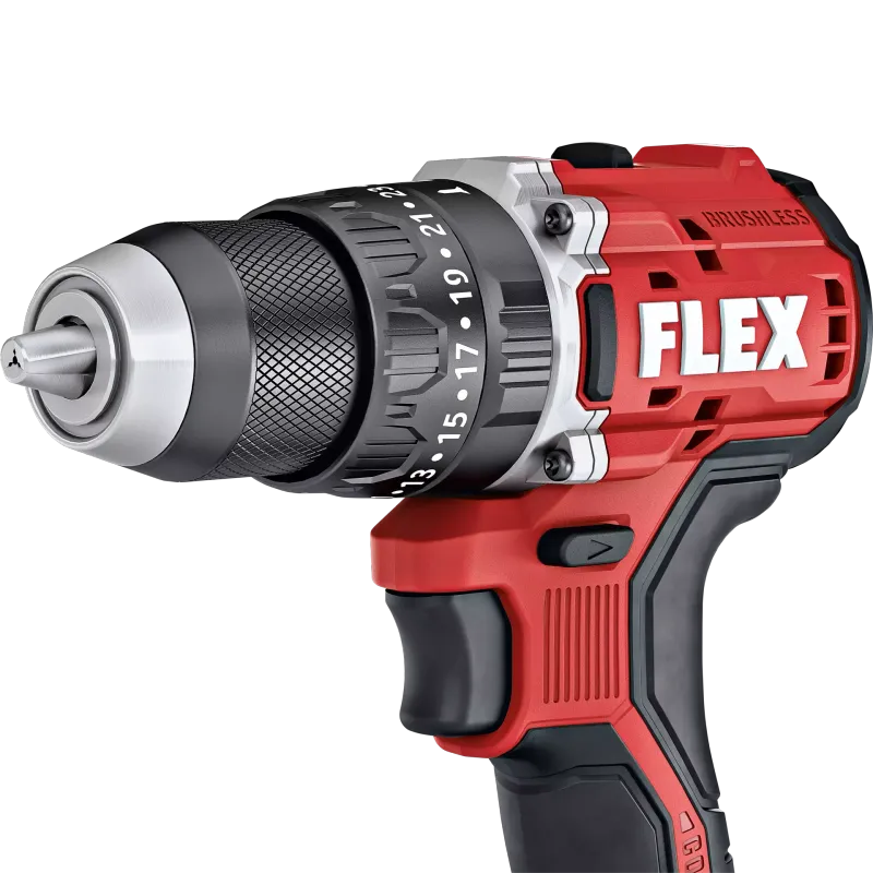 FLEX PD 2G 18.0 - EC LD/2.5 Set - 2 Speed Hammer Drill/Driver - 18V