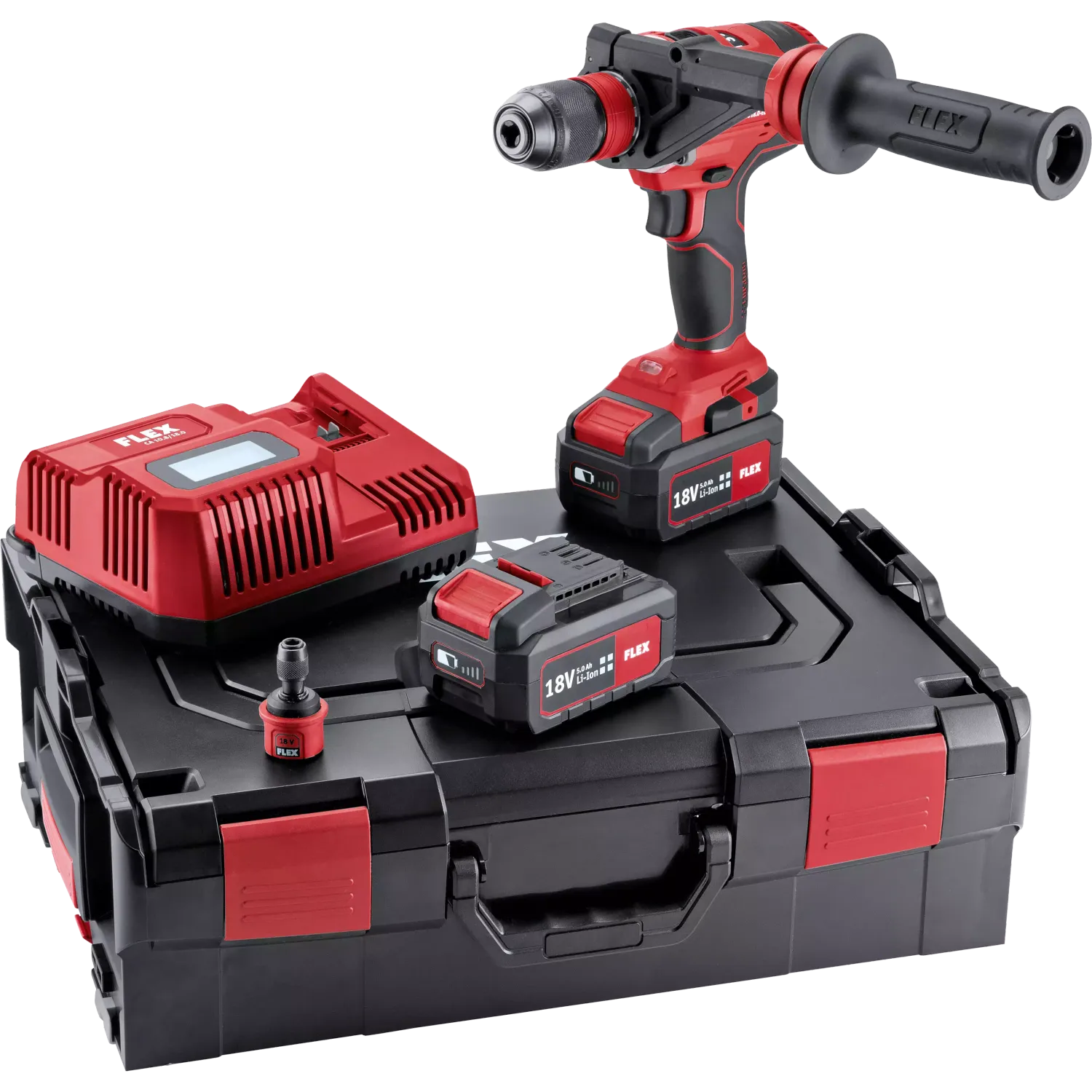 FLEX DD 4G 18.0- EC/5.0 Set -4 Speed Drill/Driver - 18V