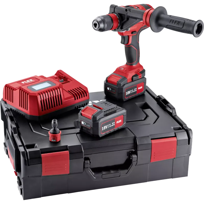 FLEX DD 4G 18.0- EC/5.0 Set -4 Speed Drill/Driver - 18V