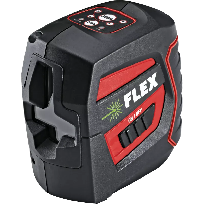 FLEX ALC 2/1 - G/R Self-levelling Crossline Laser with Receiver Mode