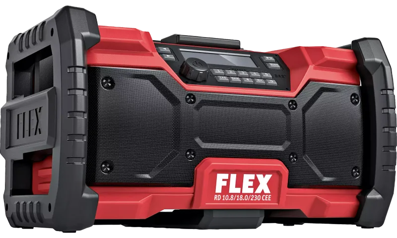 FLEX RD 10.8/18.0/230  Digital Radio for the Construction Site– 10.8/18.0V