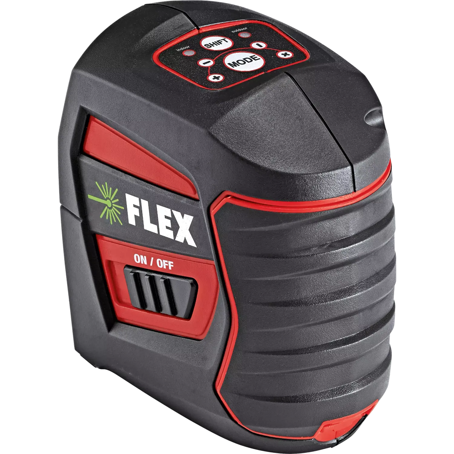 FLEX ALC 2/1 - G/R Self-levelling Crossline Laser with Receiver Mode