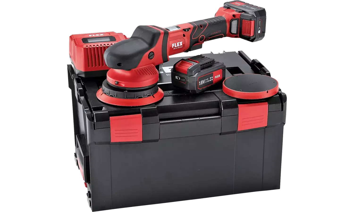 FLEX XFE 15 150 18.0 - EC/5.0 Set - 18V
