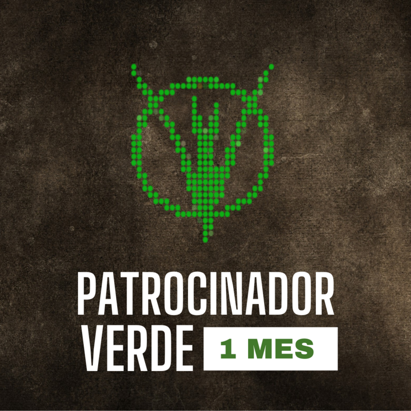 PATROCINADOR VERDE 1 MES