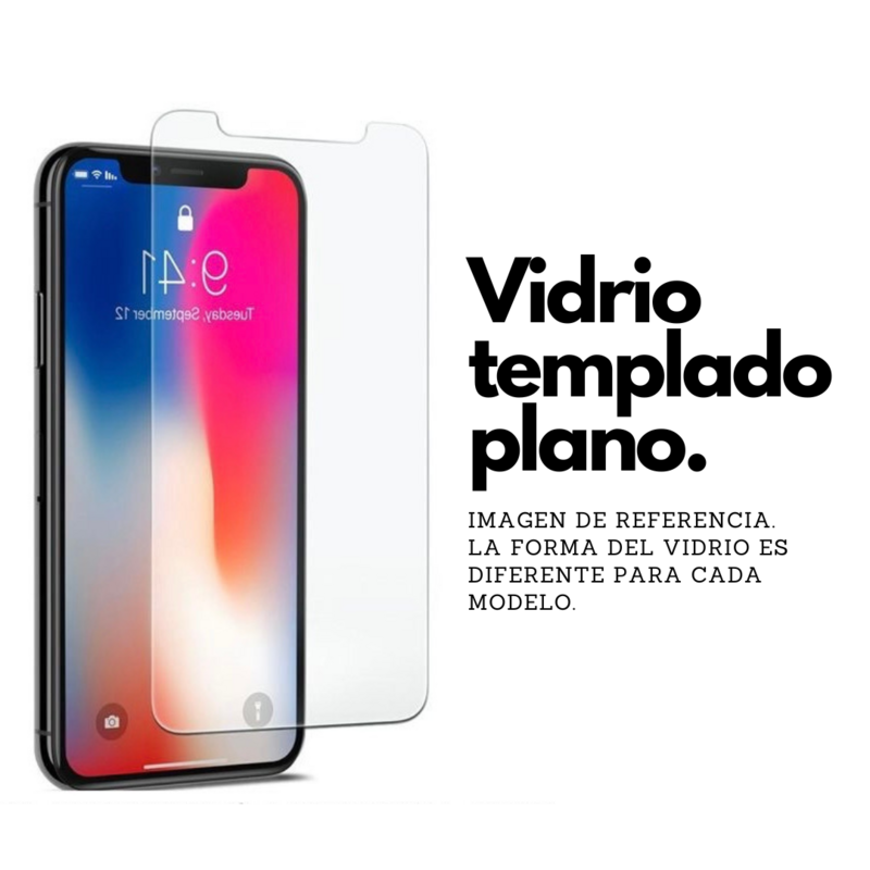 VIDRIO TEMPLADO PLANO HUAWEI