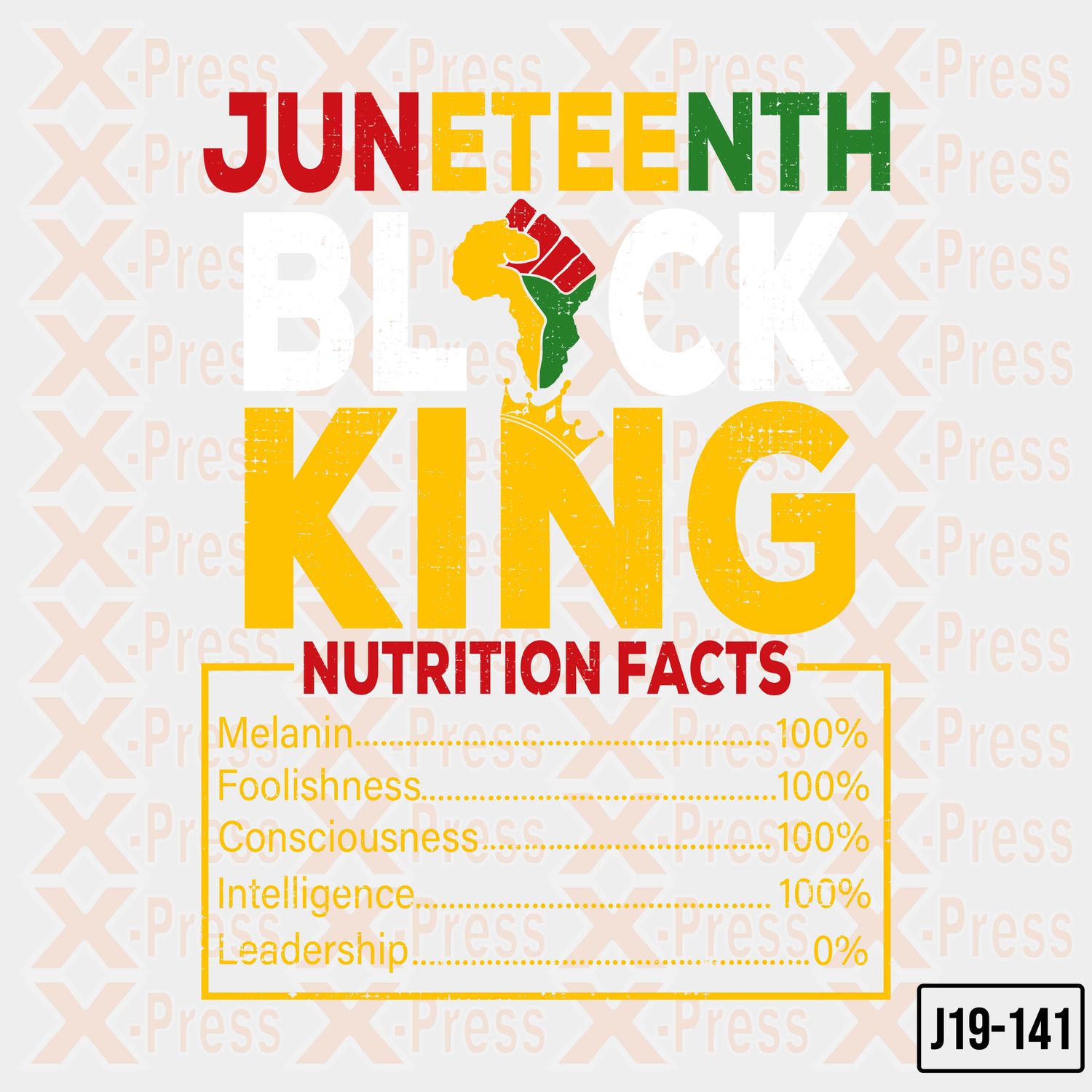 King Nutrition Melanin Black Pride