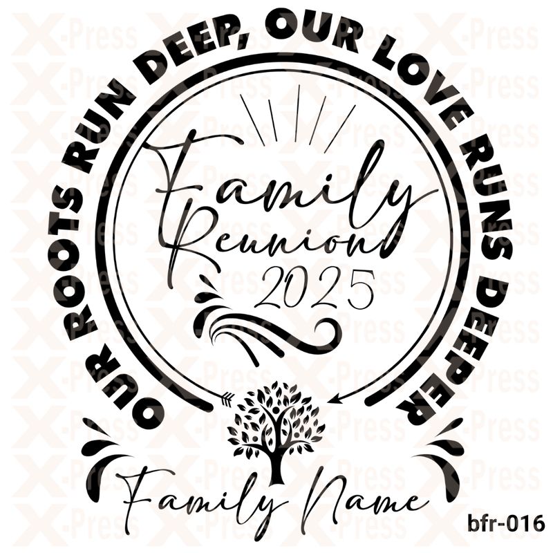 Our roots run deep, Our Love runs deeper,