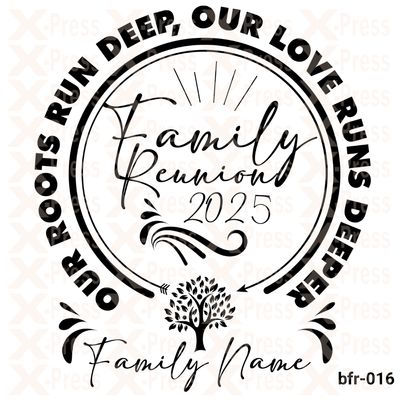 Our roots run deep, Our Love runs deeper,
