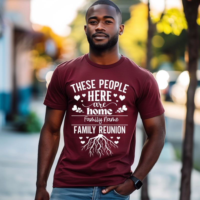These people here are home. Family reunion
