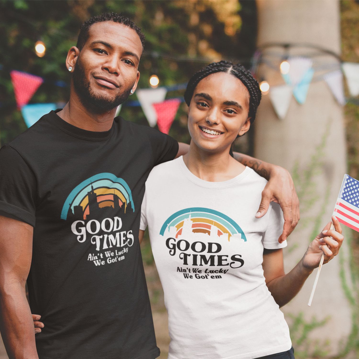 Good Times, We are Lucky, Black