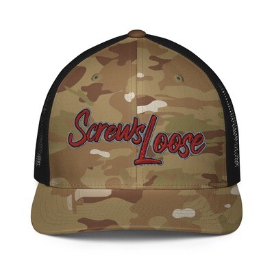 Screws Loose Closed-back Trucker Hat