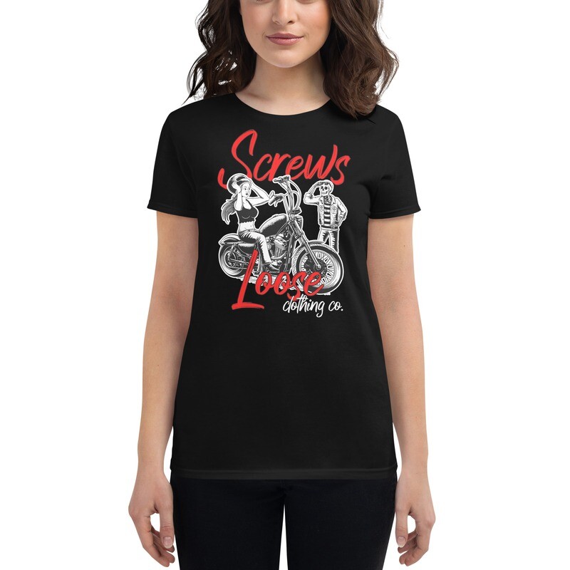 Skully Got A Girl - Ladies Short Sleeve Tee