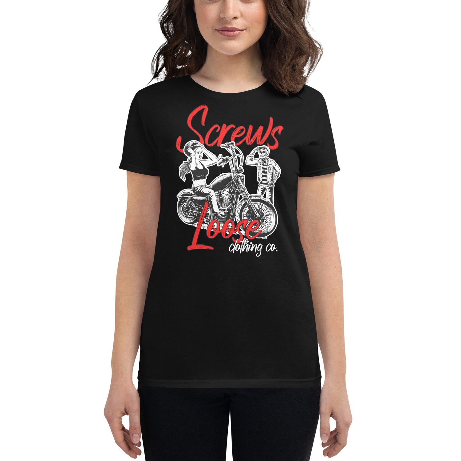 Skully Got A Girl - Ladies Short Sleeve Tee