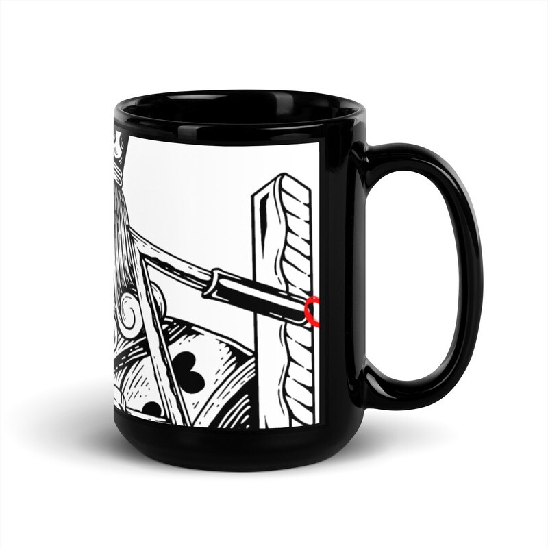 Chopper King Black Glossy Mug