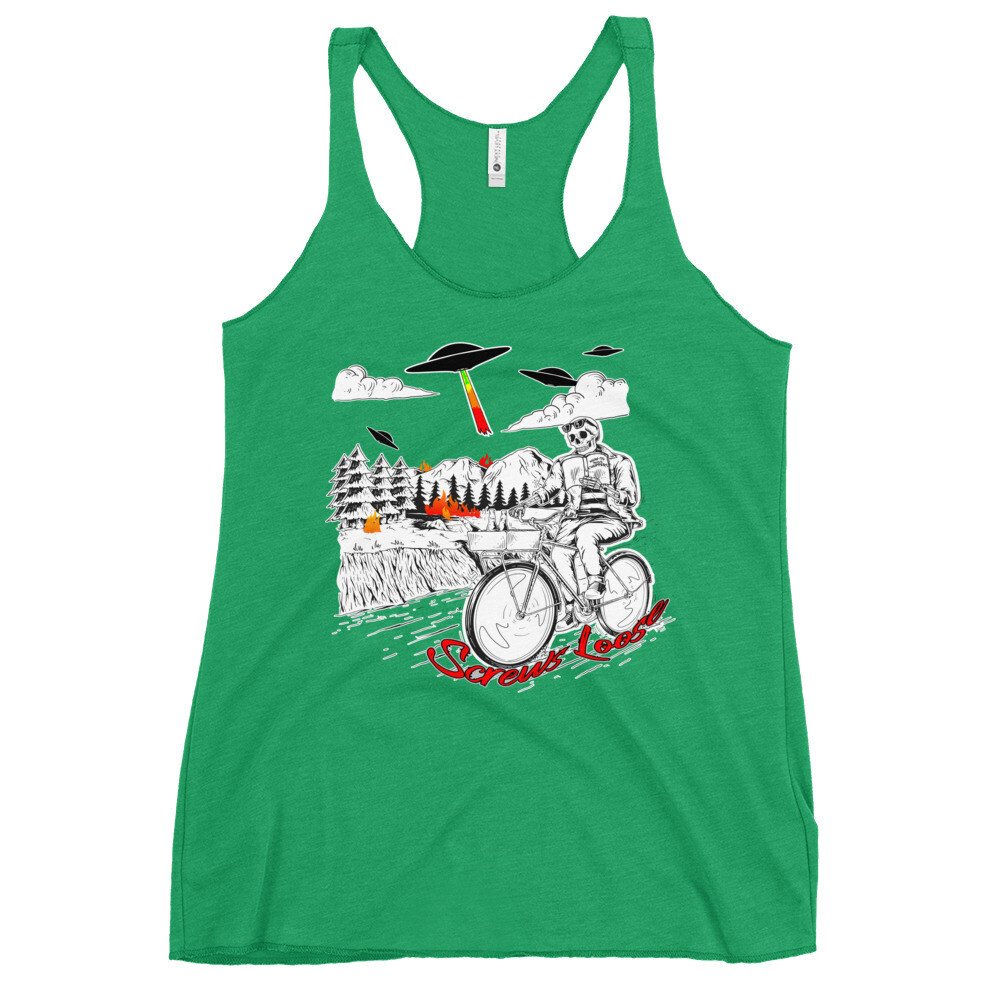 This is Fine Ladies Racerback Tank