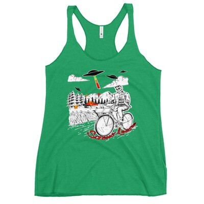 This is Fine Ladies Racerback Tank