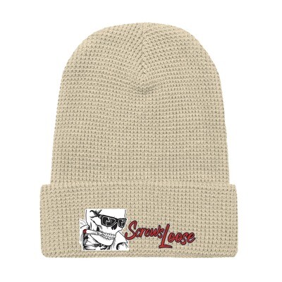 Smokin&#39; Skully Waffle Beanie