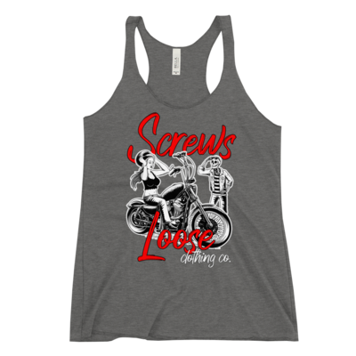 Skully Got a Girl Women&#39;s Racerback Tank
