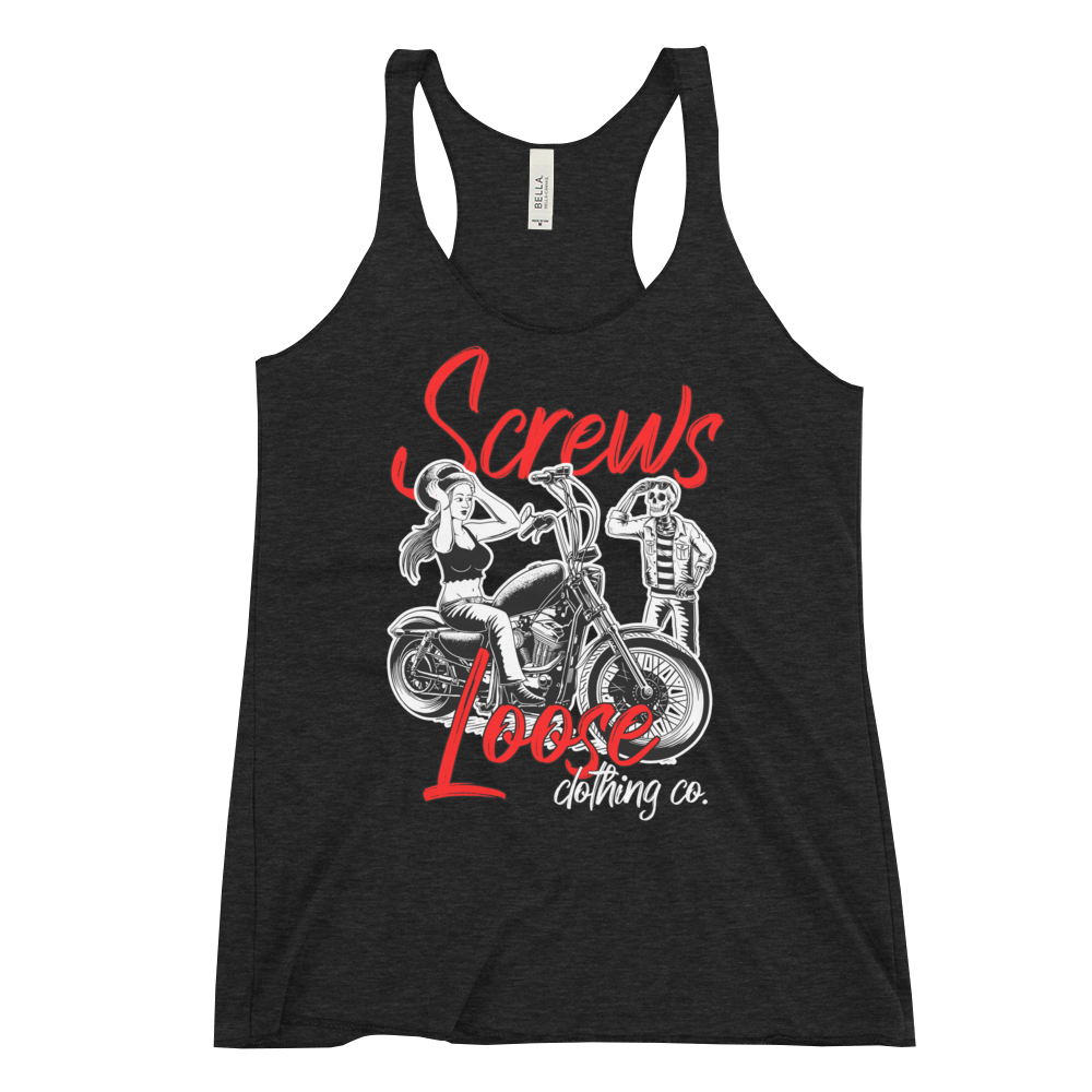 Skully Got a Girl Women's Racerback Tank