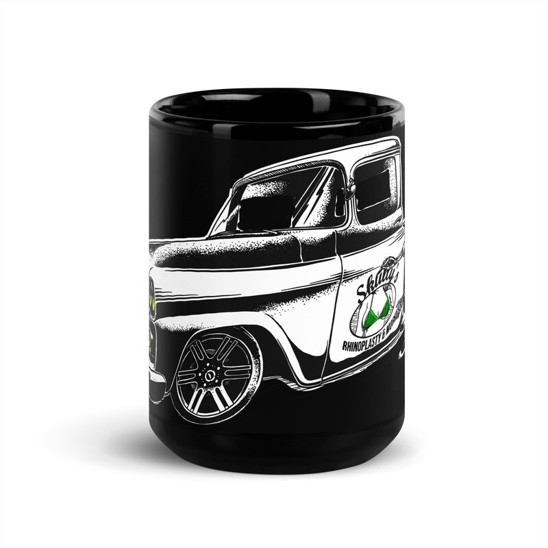 Skully's Rhinoplasty &amp; More Black Glossy Mug