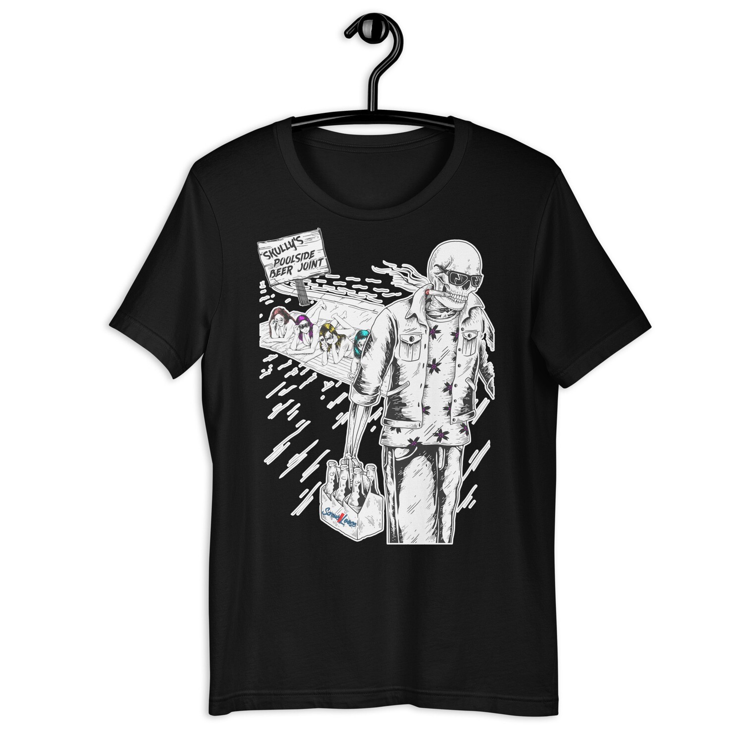 Skully&#39;s Poolside Beer Joint Tee
