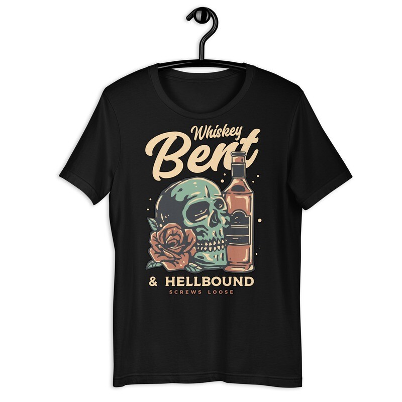 Whis key  Bent &amp; Hellbound Tee