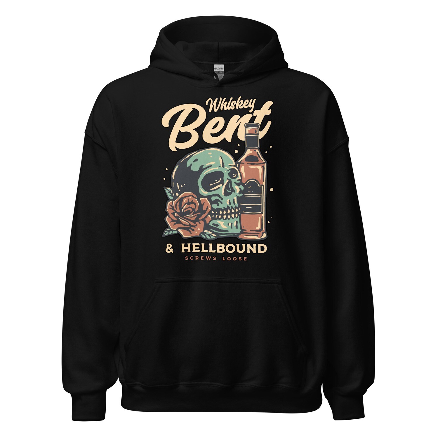 Whis key  Bent &amp; Hellbound Hoodie