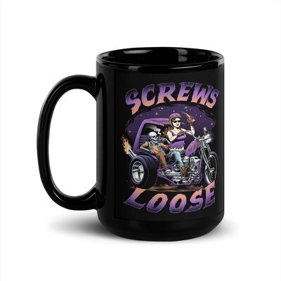 Trike Time Black Glossy Mug
