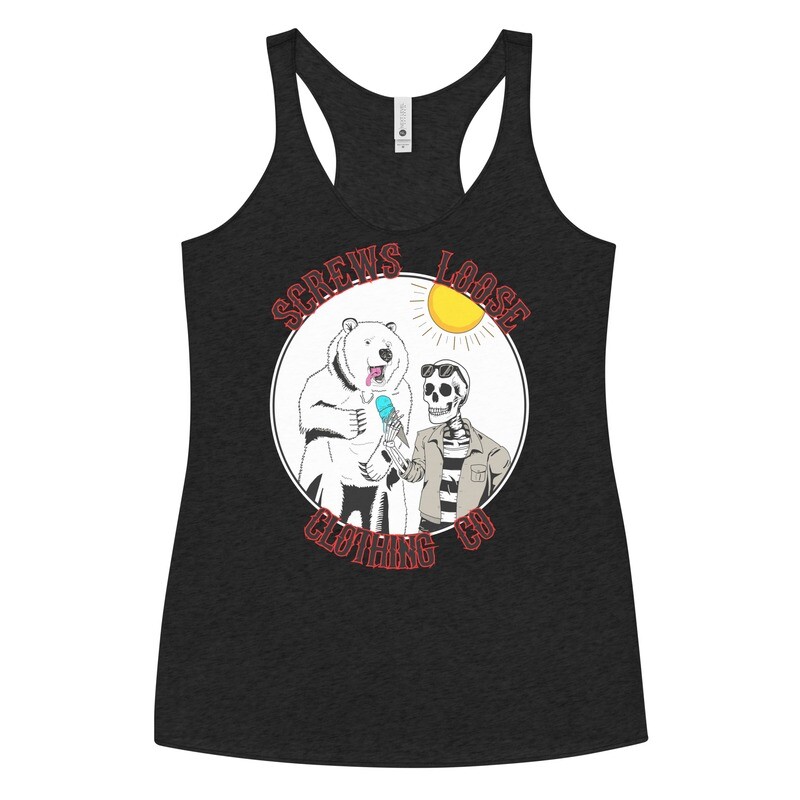 Feed The Beast Ladies Racerback Tank