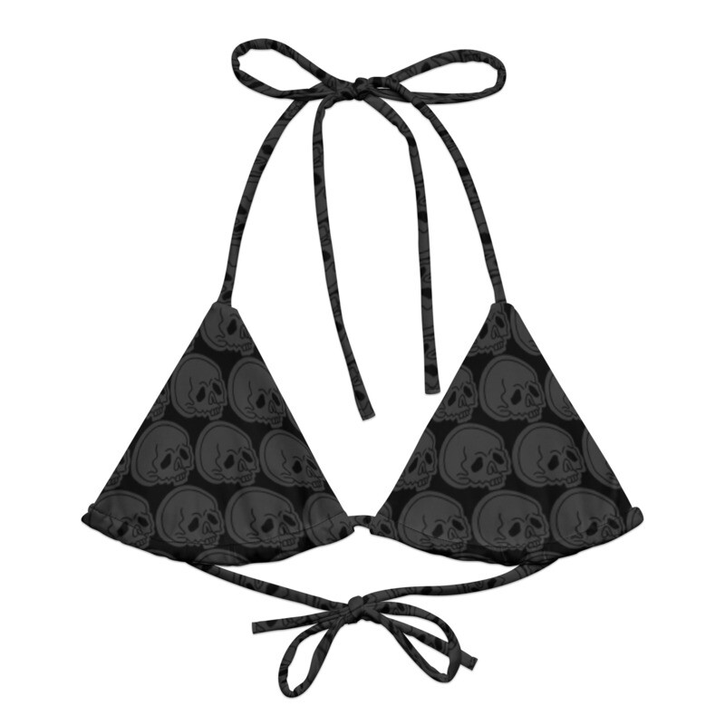 Skulls-a-Plenty Bikini Top