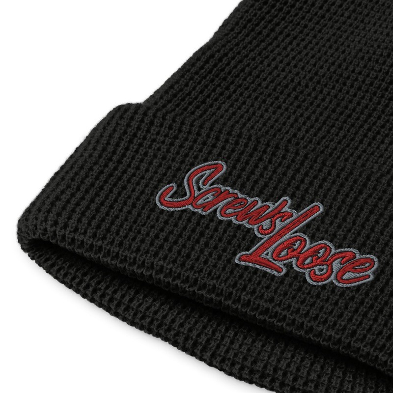 Screws Loose Waffle beanie