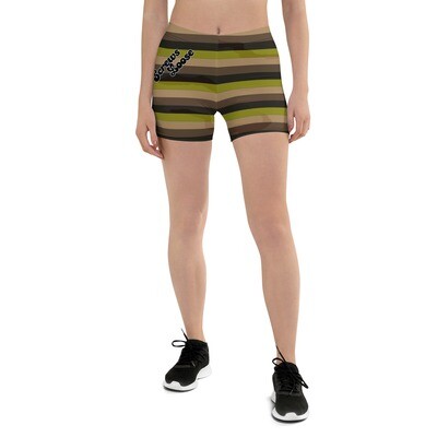 Screws Loose Earthy Yoga Shorts