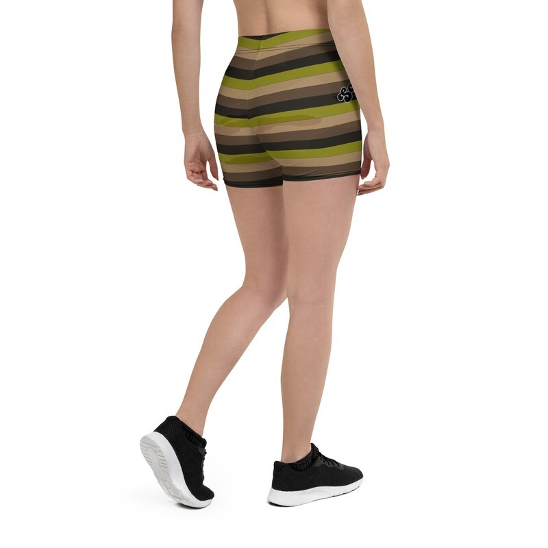 Screws Loose Earthy Yoga Shorts