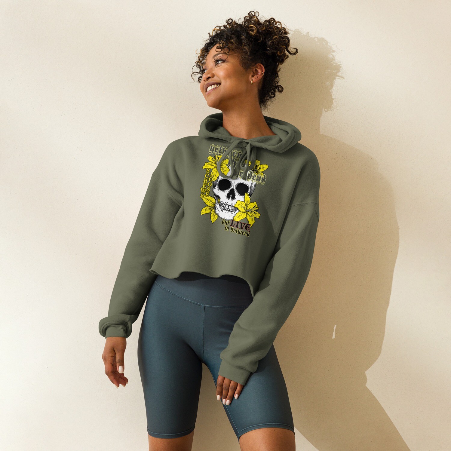Get Dead Women&#39;s Cropped Hoodie