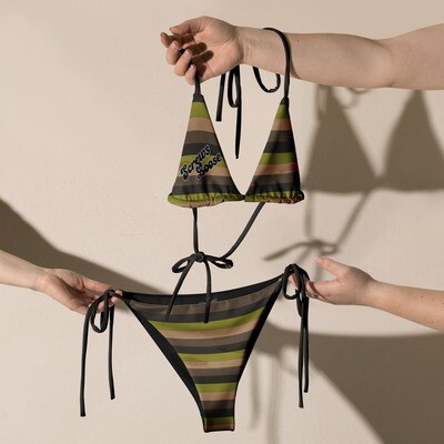Screws Loose Earthy String Bikini