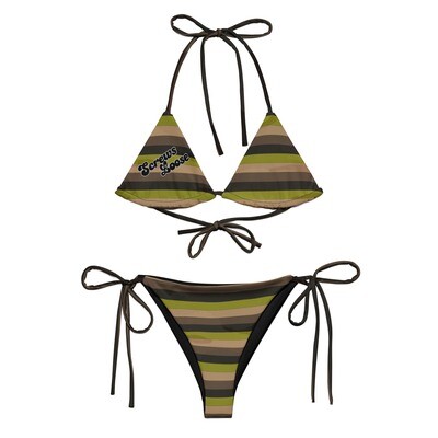 Screws Loose Earthy String Bikini