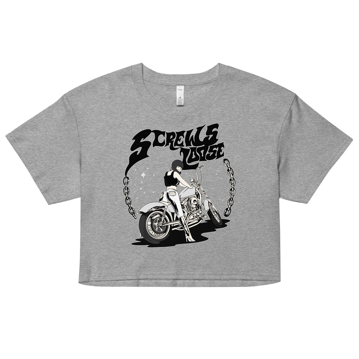 Night Rider Crop Tee
