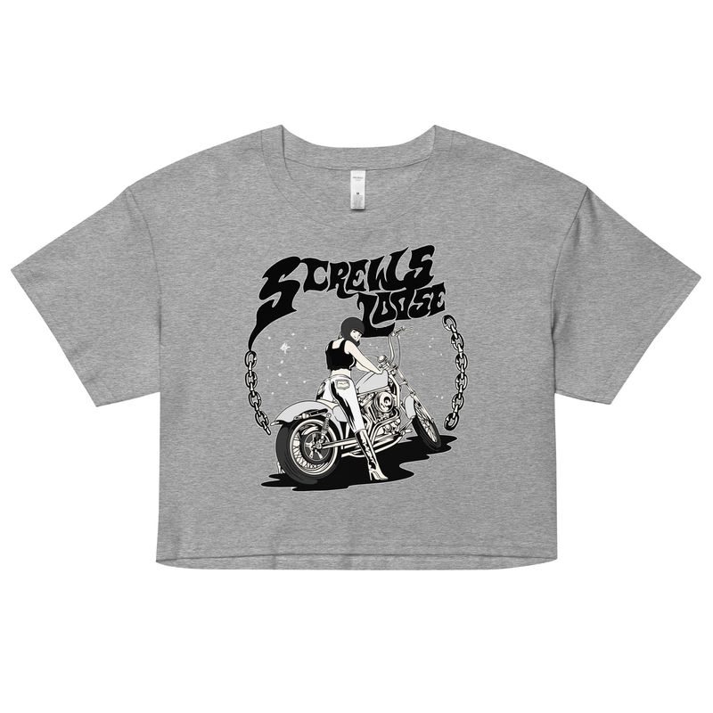 Night Rider Crop Tee