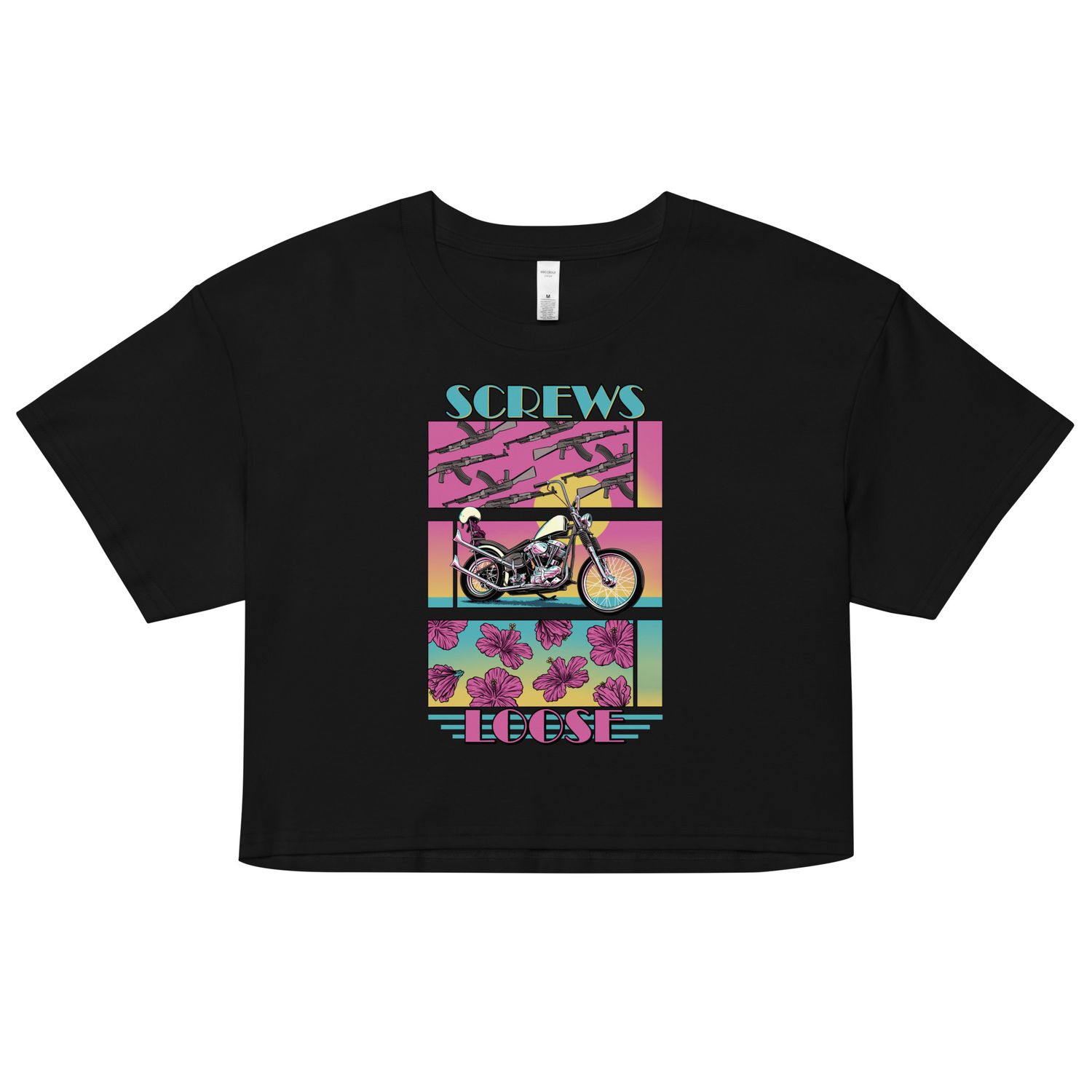 Sunset Cruise Crop Tee