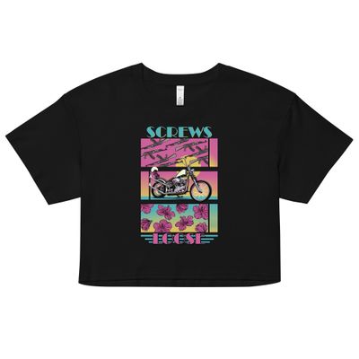 Sunset Cruise Crop Tee