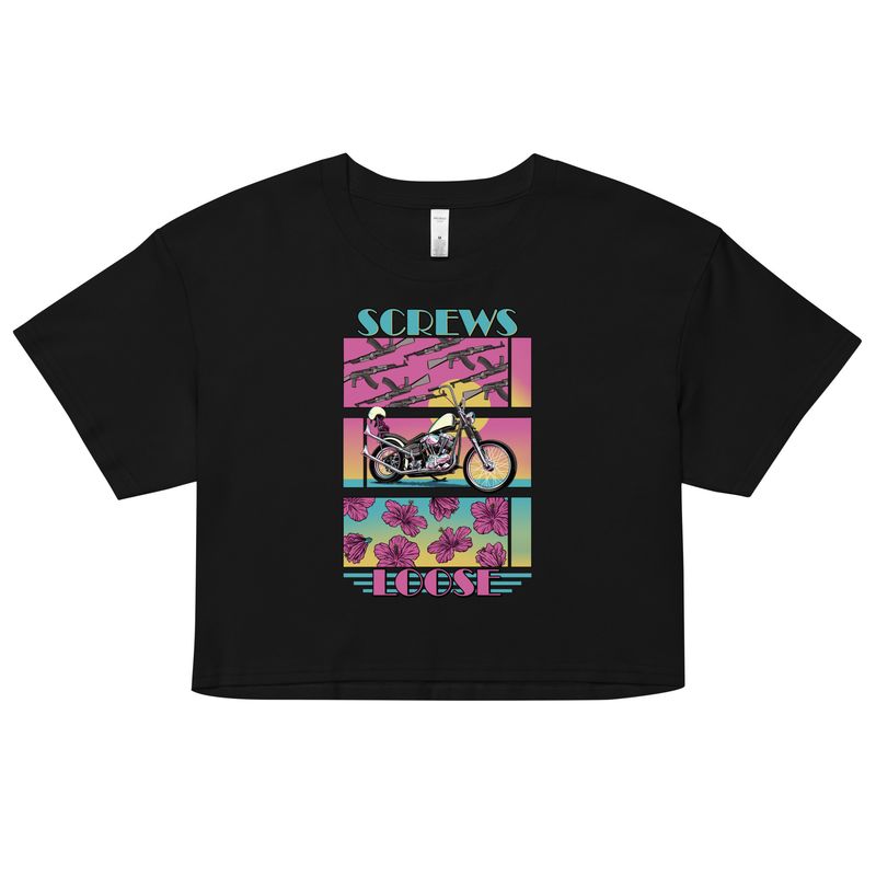 Sunset Cruise Crop Tee