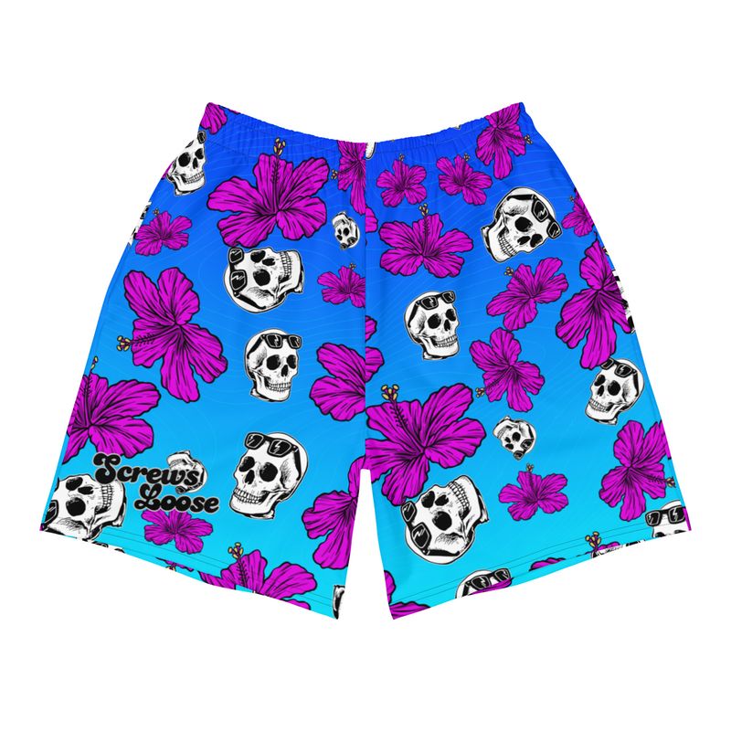 Long Live Hibiscus Gym &amp; Swim Shorts