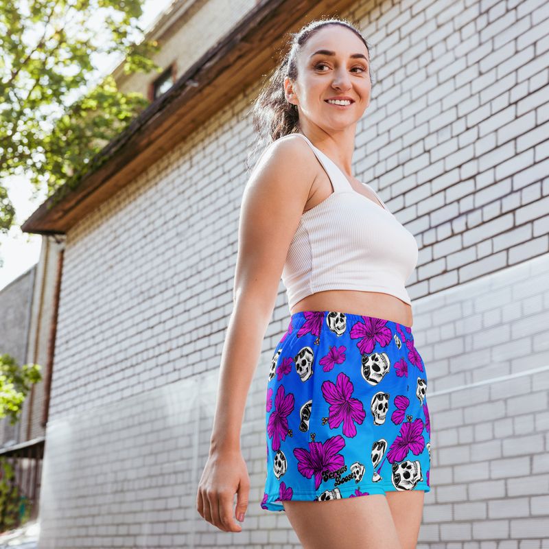 Long Live Hibiscus Women’s Athletic Shorts